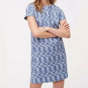 LOFT Spacedye Sheath Dress (4)